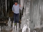 Grotta dei Pagani in Presolana...uno spettaccolo di...ghiaccio! (17 gennaio 09) - FOTOGALLERY